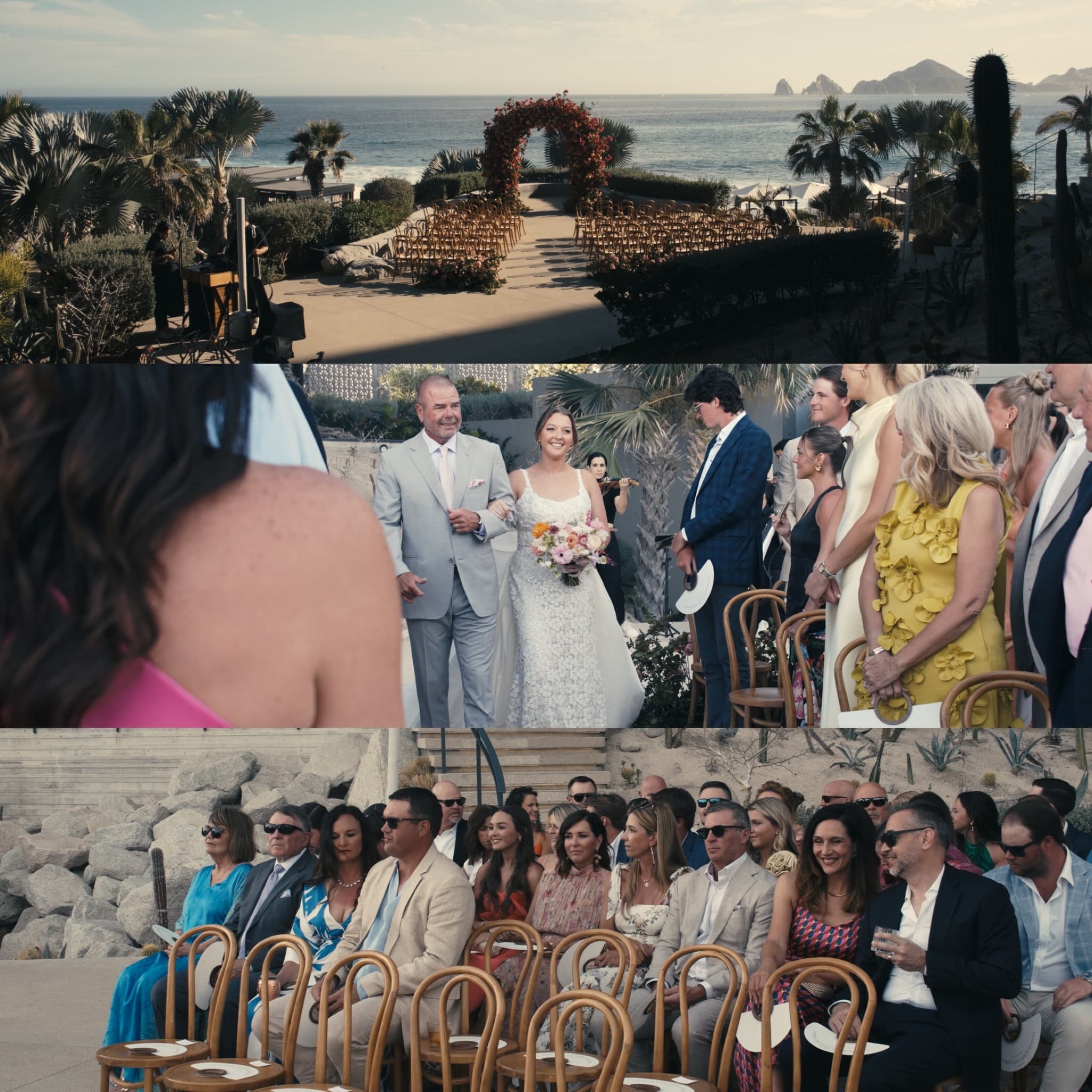 Wedding ceremony moment captured by Dallas wedding videographer Brenden Williams